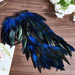 Накидка из натуральных перьев в готическом стиле AJEW-WH20067-017D
