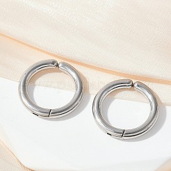 201ステンレススチールカフイヤリング  ゴールドカラー  17x2.5mm&nbsp;EJEW-C131-01C-P