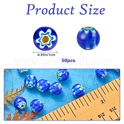 Millefiori a mano a lume perle&nbsp;LAMP-SZ0001-71E-02