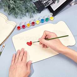 Незаконченные деревянные полоски в форме бутылки DIY-GA0001-12