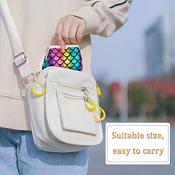 6шт 6 стильные кошельки из ПВХ для женщин&nbsp;AJEW-FG0003-12