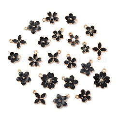 40шт 10 стиля подвески из сплава с эмалью&nbsp;ENAM-FP0002-09