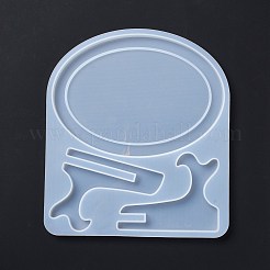 Овальные фоторамки дисплей силиконовые Молды&nbsp;DIY-I096-02