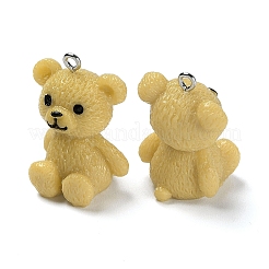 Подвески из непрозрачной смолы RESI-G077-06A