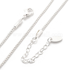 Colliers à chaîne en laiton de 1.5 mm&nbsp;KK-K398-29S