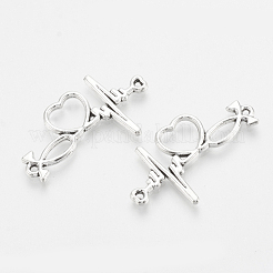 Соединители из сплава в тибетском стиле&nbsp;TIBE-N003-11AS-LF