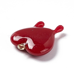 Подвески из непрозрачной смолы&nbsp;RESI-F028-01A