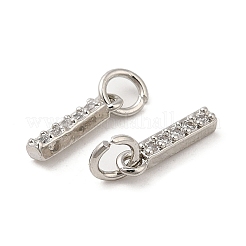 Micro ottone spianare grado AAA fascino zirconi&nbsp;LS-ZIRC-P067-11P-I-NR