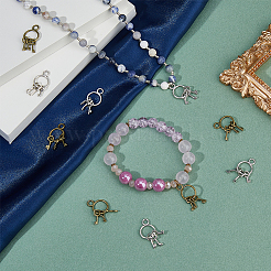 40 шт. 2 цвета подвески из сплава в тибетском стиле&nbsp;FIND-FH0010-58