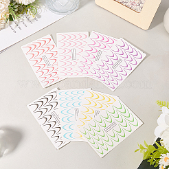 8шт наклейки для дизайна ногтей с градиентной линией&nbsp;MRMJ-GF0001-59