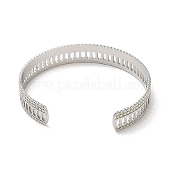 Anlaufgeschützte Armreifen aus 304 Edelstahl&nbsp;BJEW-L682-030P
