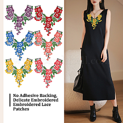 6 шт. 6-х цветные цветочные узоры&nbsp;PATC-HY0001-14