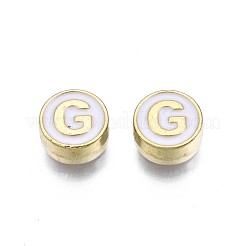 Perline smaltato in lega&nbsp;ENAM-N052-006-01G-RS