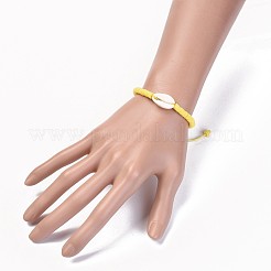 (vente de bijoux pour fêtes d'usine) bracelets tressés en perles heishi en argile polymère faits à la main&nbsp;BJEW-JB04318-02