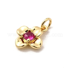 Латунные микро проложить кубического циркония подвески&nbsp;KK-A266-35G