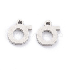 Pendenti in acciaio inossidabile 304 anti-ossidazione&nbsp;STAS-F267-10S-P