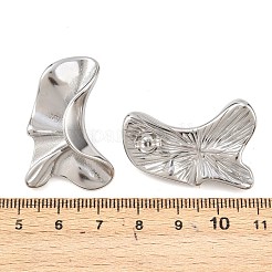 Серьги-гвоздики из нержавеющей стали 304 EJEW-K268-77P