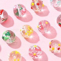 14шт 7 стиля ручной работы бусины лэмпворк&nbsp;LAMP-CJ0001-75