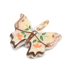 Pendenti in ottone verniciato&nbsp;KK-CBAA339-02C