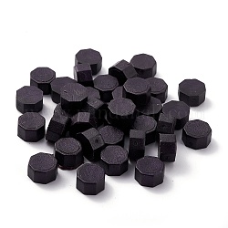 Sealing Wax Particles, for Retro Seal Stamp, Octagon, Midnight Blue, 0.85x0.85x0.5cm about 1550pcs/500g