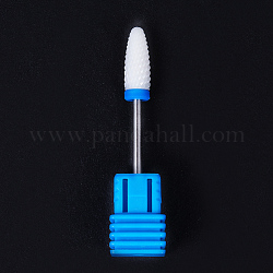 Сверло для ногтей, керамическая шлифовальная головка, аксессуары для маникюра, инструменты для ногтей для маникюра, Плут синий, 48~52x6 мм