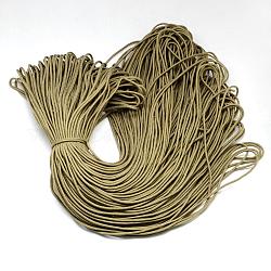 Seile aus Polyester und Spandex, Einlagig, dark khaki, 16 mm, ca. 2 Yard (109.36m)/Bündel