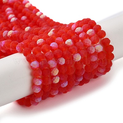 Прозрачные стеклянные бусины&nbsp;LS-EGLA-A034-T4mm-MB01-1