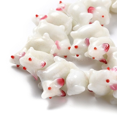 Бусины лэмпворк  LAMP-F020-15-1