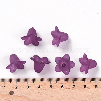 Прозрачные акриловые бусины PLF018-16-1