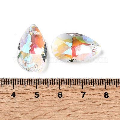 Стеклянные подвески&nbsp;GLAA-22X13-28AB-1