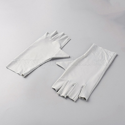 Перчатки без пальцев из полиэстера&nbsp;AJEW-WH20020-189D-1