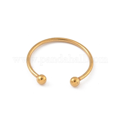 Кольца-манжеты из нержавеющей стали 304 RJEW-C137-01G-1