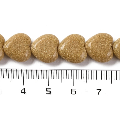 Нити синтетических бусин из желтого золота G-I372-A11-01-1