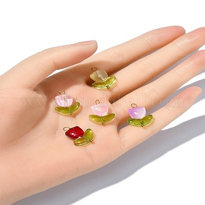 Подвески лэмпворк ручной работы PALLOY-YW028-01-1