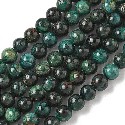 Бусины из натурального фуксита G-G271-B03-6mm-1