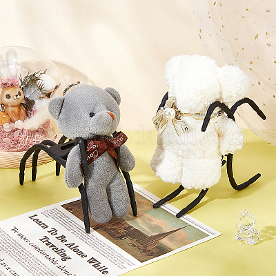 Многофункциональный портативный держатель для телефона с гибкой рукояткой из смолы&nbsp;LS-AJEW-WH0323-10B-1