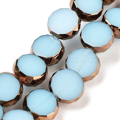 Стеклянные бусины GLAA-H032-02-01-1