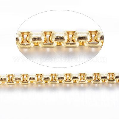 304 нержавеющая сталь венецианские цепи коробчатые цепи CHS-P003-06B-1