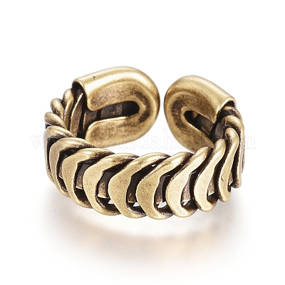 Регулируемые кольца из латуни RJEW-G104-09-1