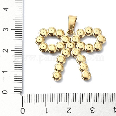 Подвески из нержавеющей стали 304 с ионным покрытием (IP) STAS-Z066-06G-01-1