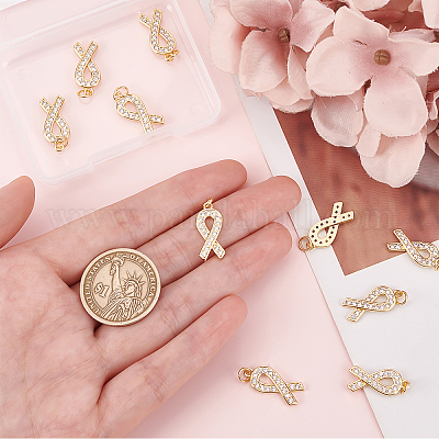 10 шт. Латунные подвески с микропаве KK-BBC0004-12-1