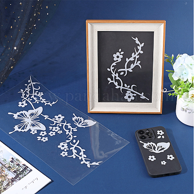 ПВХ светоотражающие автомобильные наклейки DIY-WH0409-83A-1