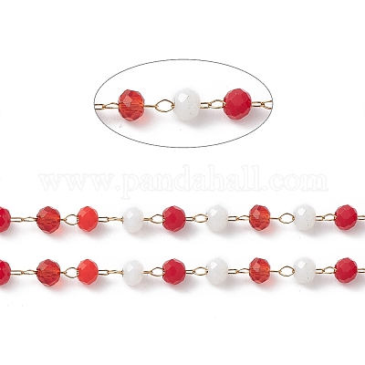 Ручной цепи стекло бисером&nbsp;CHS-P016-46G-08-1