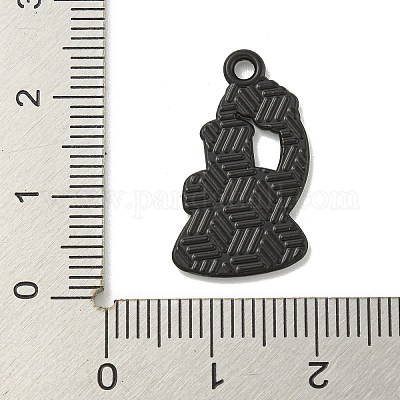 Подвески из сплава и эмали на тему химии и науки ENAM-I060-14C-1