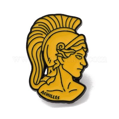 Эмалевые булавки на тему древнегреческой мифологии JEWB-M048-03C-1