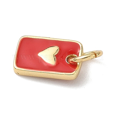 Латунь эмаль подвески KK-B155-15G-03-1