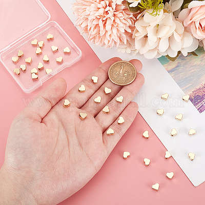 40 шт. стойка для покрытия экологически чистыми латунными бусинами KK-PH0006-58-1