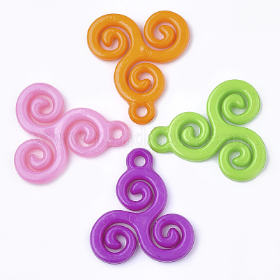 Непрозрачные акриловые подвески&nbsp;SACR-S301-01-1