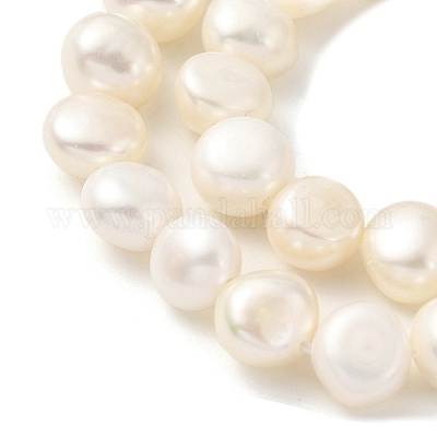 Нити из натурального культивированного пресноводного жемчуга PEAR-A006-09H-X-1