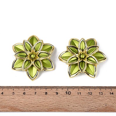 Матовые акриловые бусины&nbsp;OACR-N159-01A-1